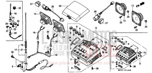 RADIOCASSETTE GL1500AP de 1993